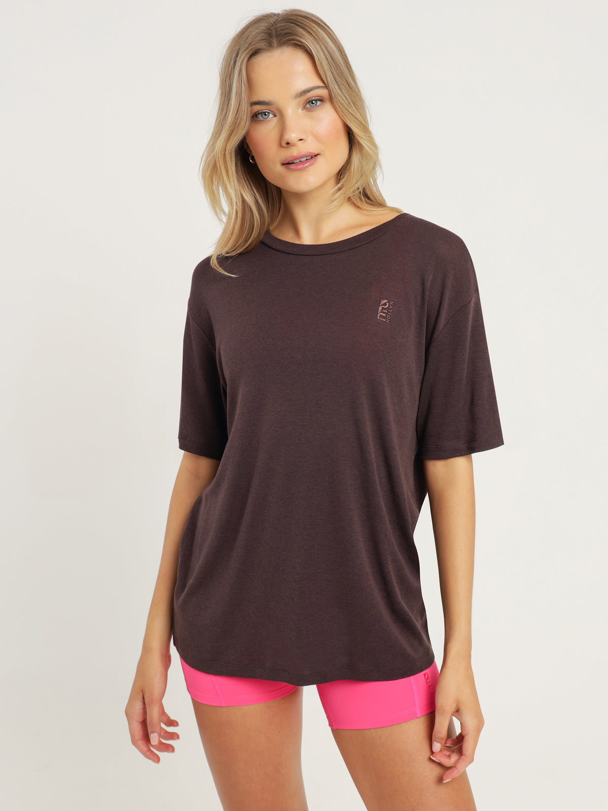 Pe Nation Primary T-Shirt in Coffee Bean Brown | Coffee