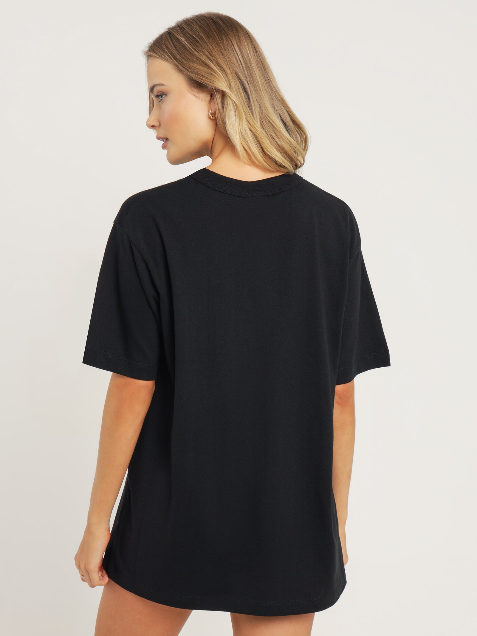 Heritage 2k Oversized Short Sleeve T-Shirt in Black