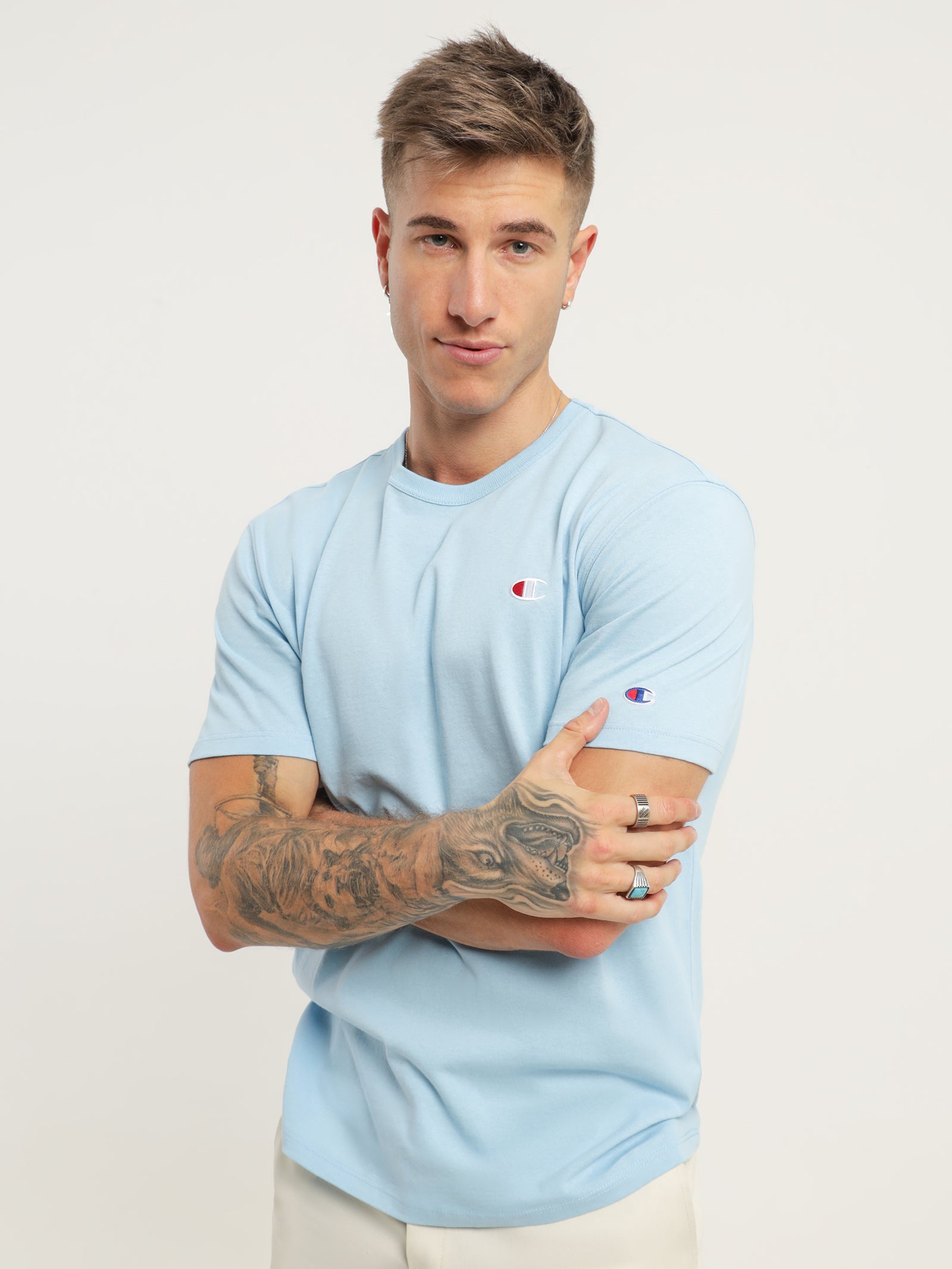 Rebound Light T-Shirt in Light Blue