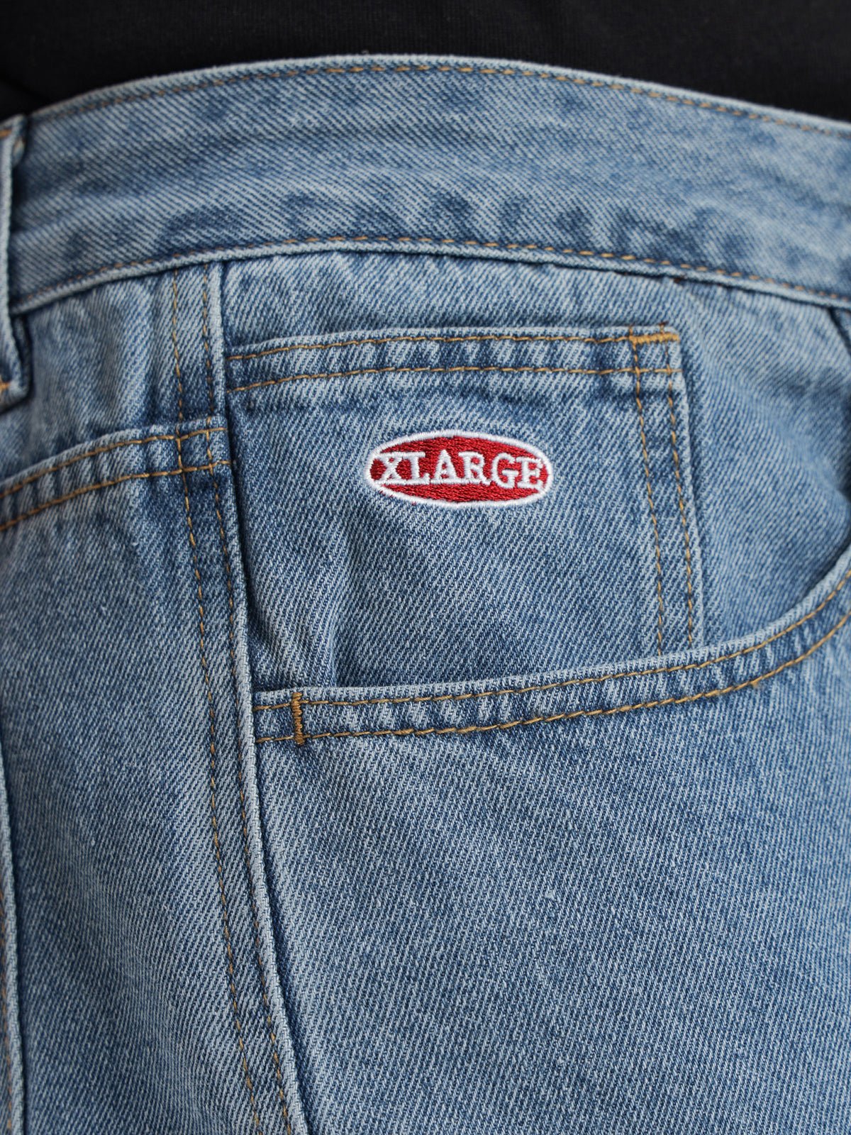 Xlarge Bull Denim 91 Shorts in Mid Blue | Mid Blue