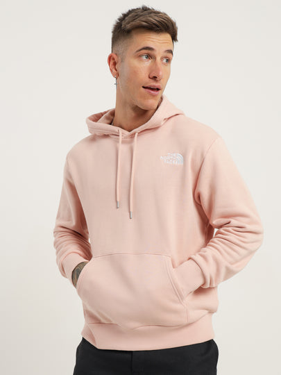 Simple Logo Hooded Sweatshirt in Evening Sand Pink