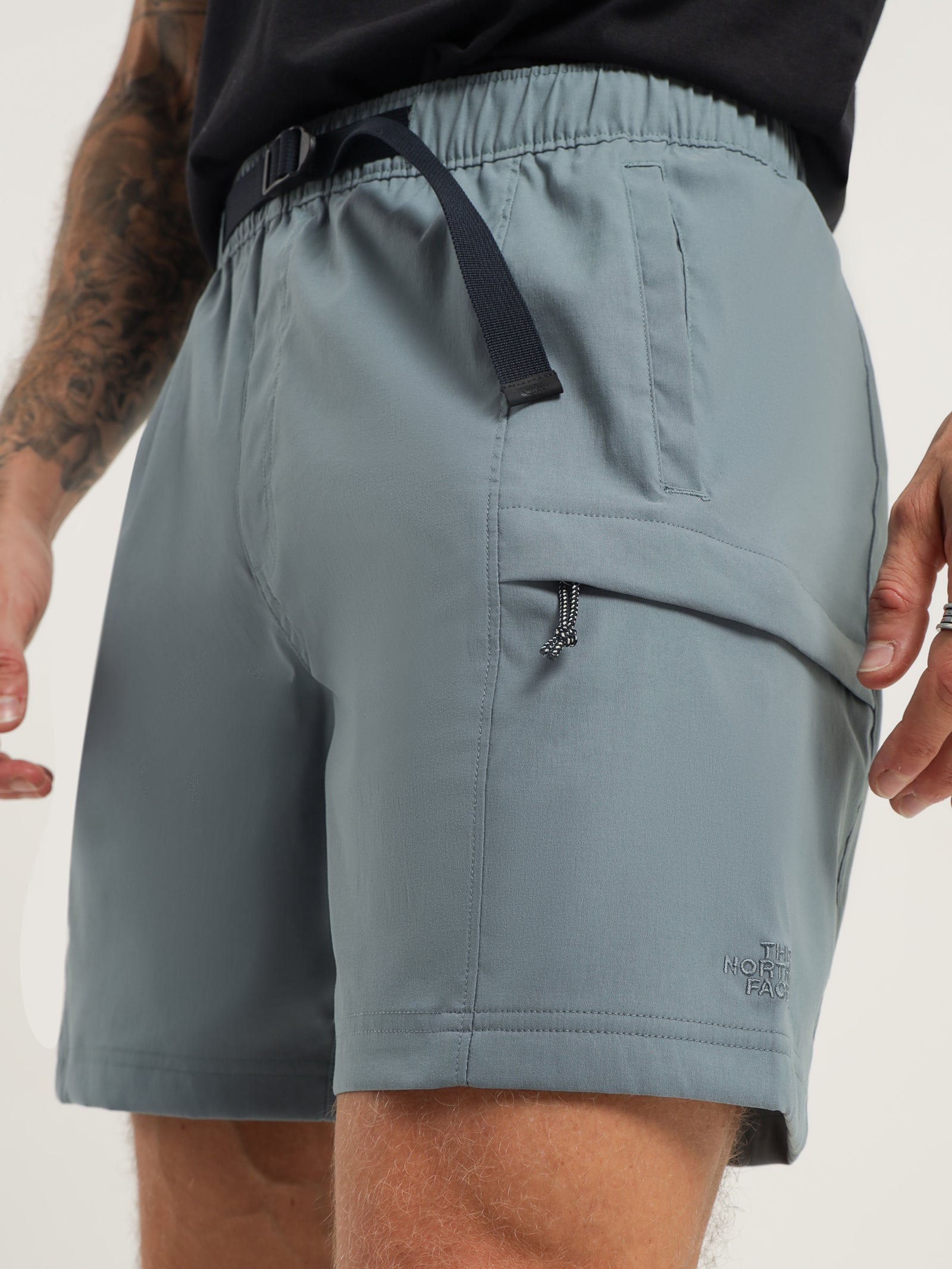 Class V Belted Short in Goblin Blue