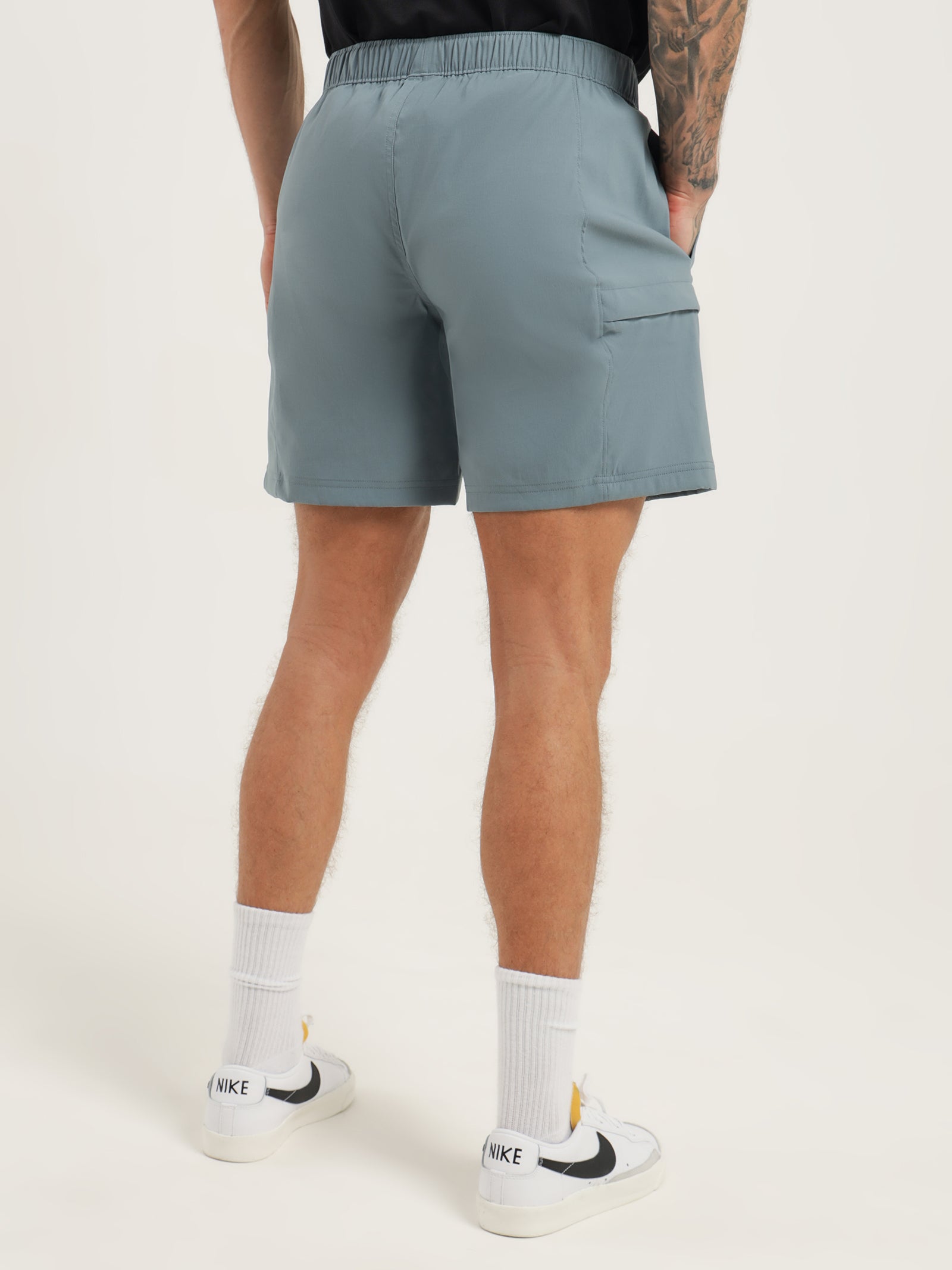 Class V Belted Short in Goblin Blue