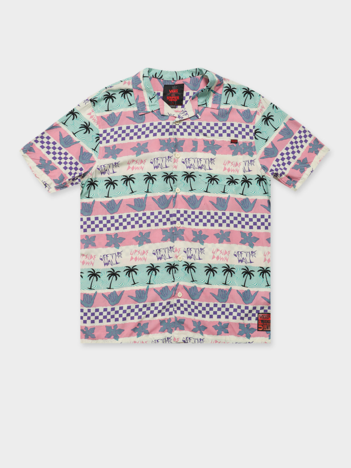 Vans Vans x Stranger Things California Stripe Woven Shirt in Multi | Multi