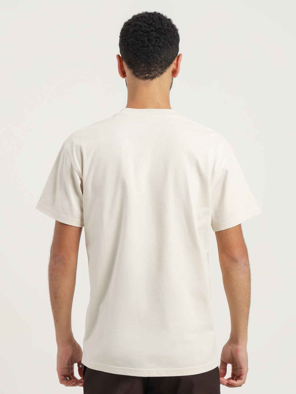 Carhartt Wip Short Sleeve American Script T-Shirt in Natural | Natural