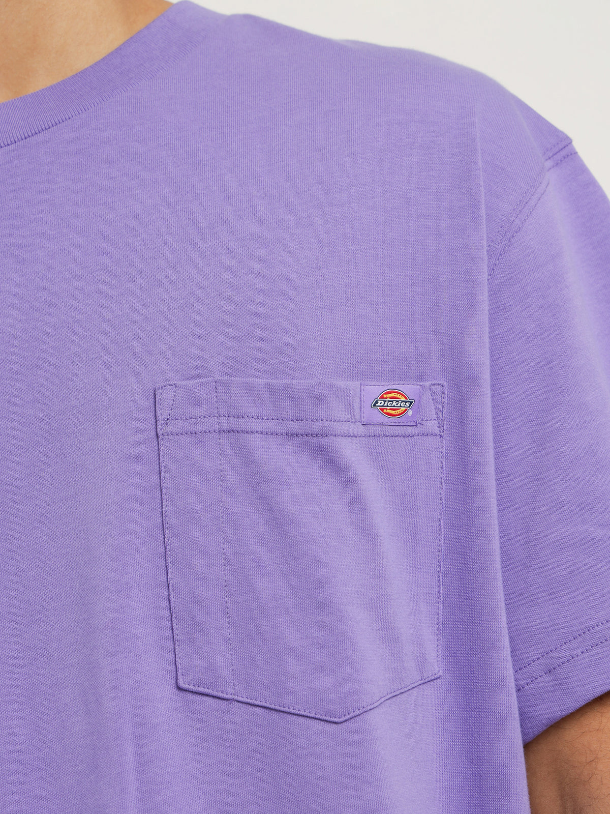 Dickies WS450 Heavyweight T-Shirt in Purple | Purple