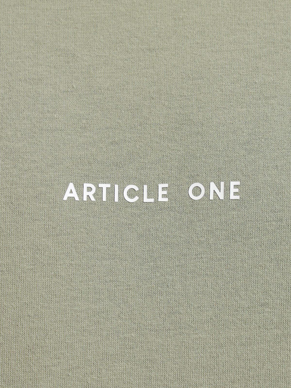 Article One Minimal Logo T-Shirt in Fig | Fig