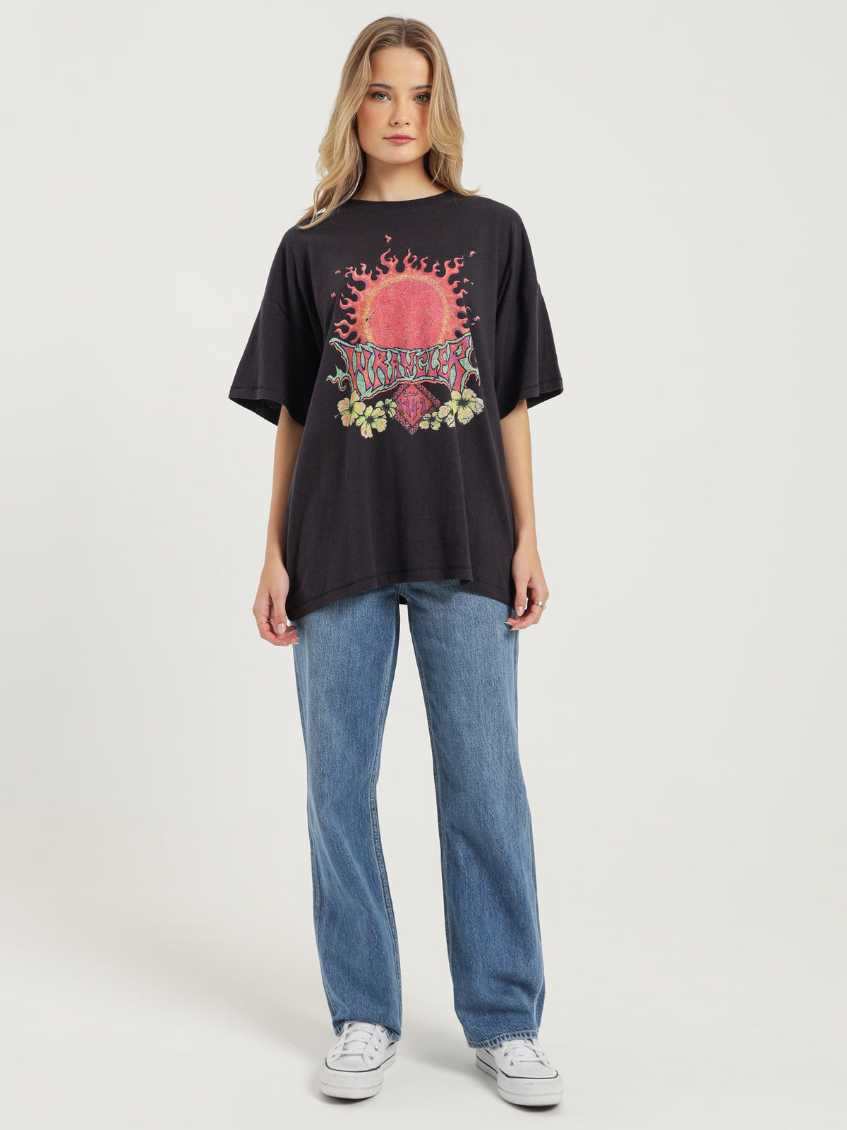 Wrangler Blazin' T-Shirt in Black | Black