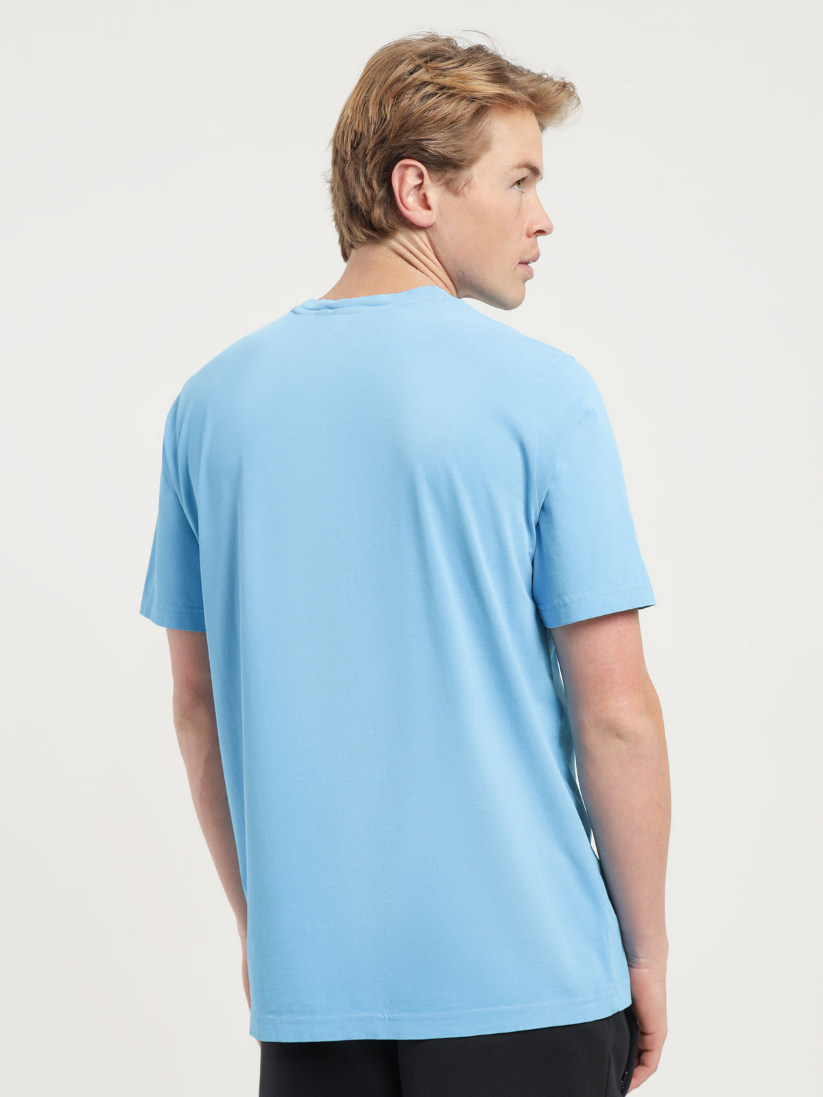 Adidas Essentials + Dye T-Shirt in Pulse Blue | Blue