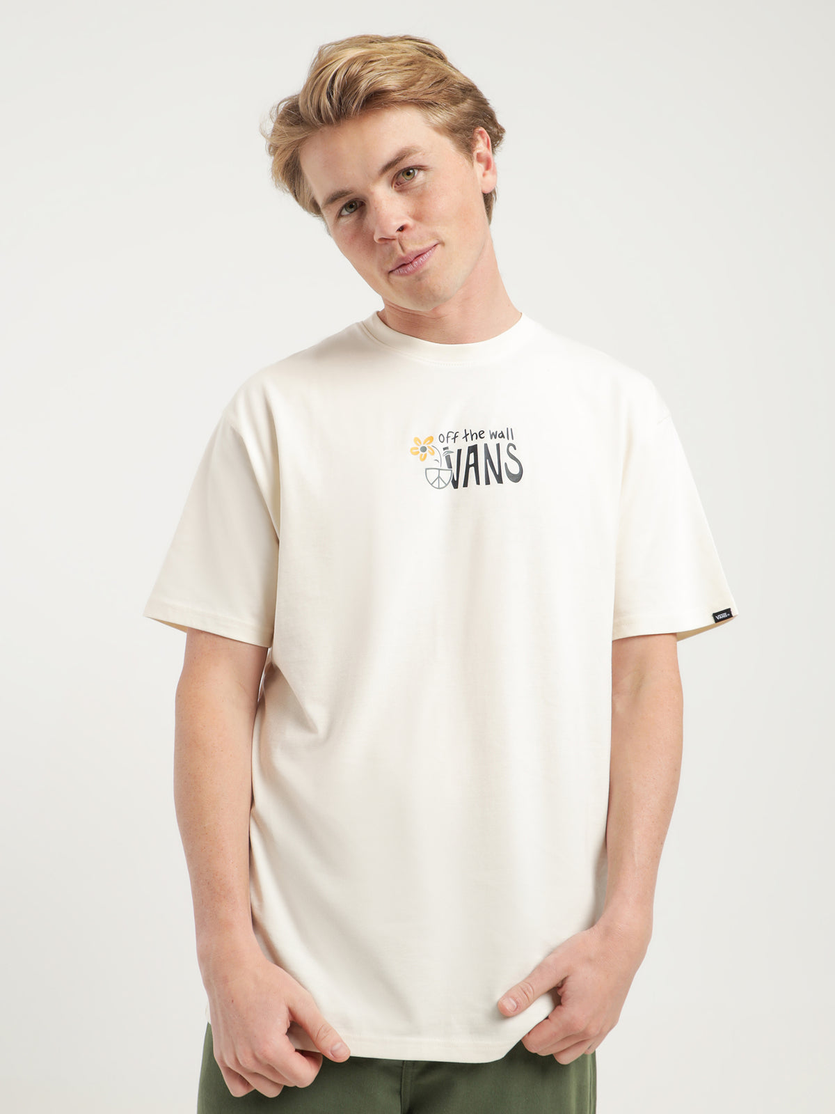 Vans In Our Hands T-Shirt in White | White