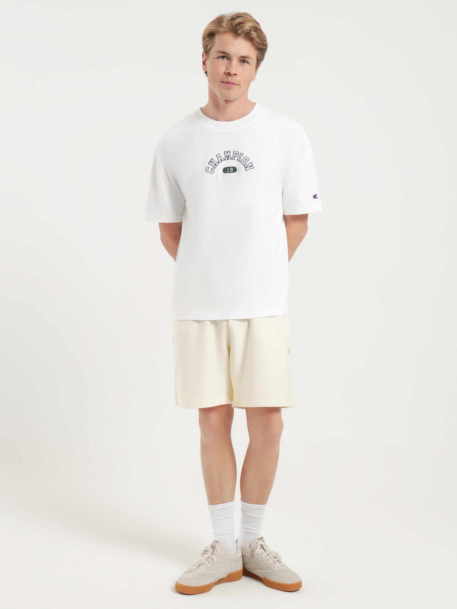 Heritage Arched T-Shirt in White