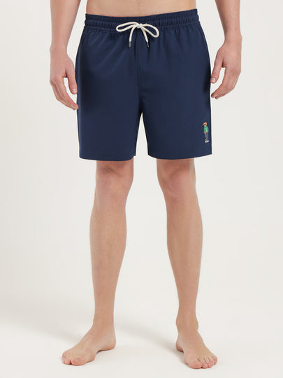 Bear Swim Shorts in Navy