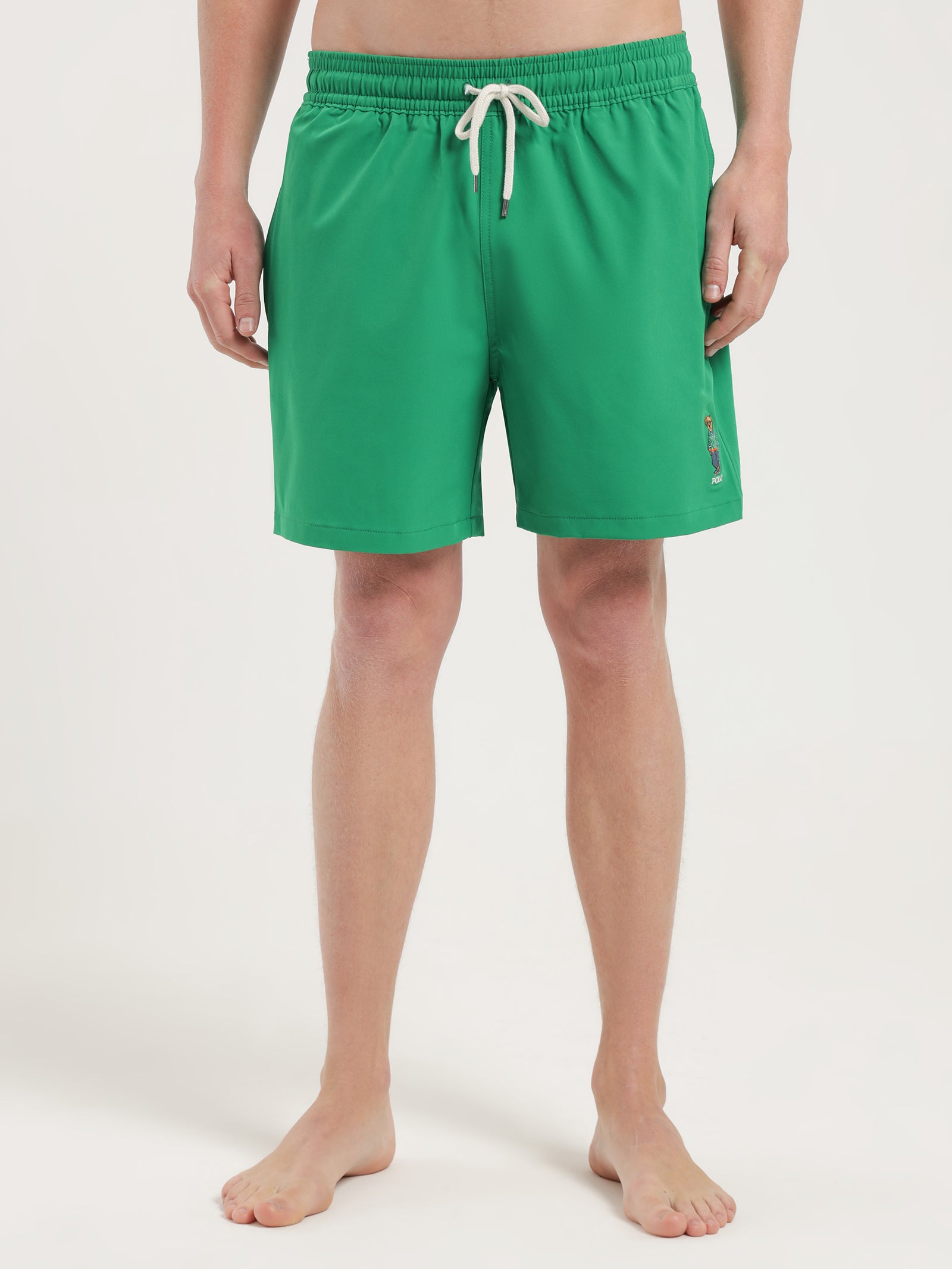 Bear Swim Shorts in Cruise Green