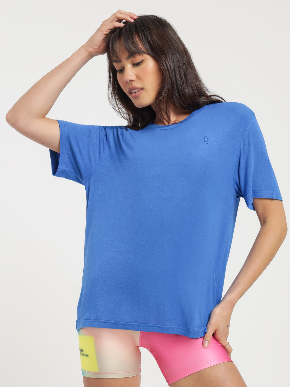 Pe Nation Primary T-Shirt in Electric Blue | XS