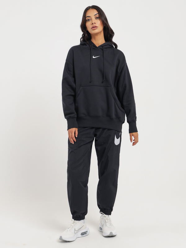 Nike Sportswear Phoenix Fleece Oversized Hoodie in Black | Glue Store