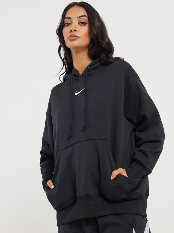 Nike Sportswear Phoenix Fleece Oversized Hoodie in Black | Glue Store