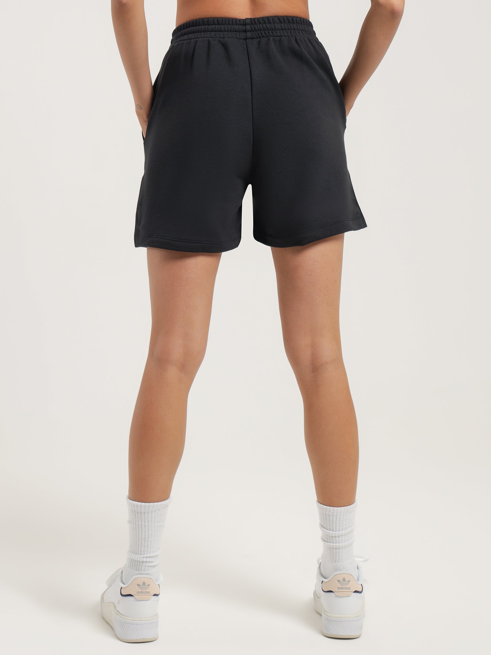 Adicolor Essentials French Terry women's black sports shorts - ADIDAS  ORIGINALS - Pavidas