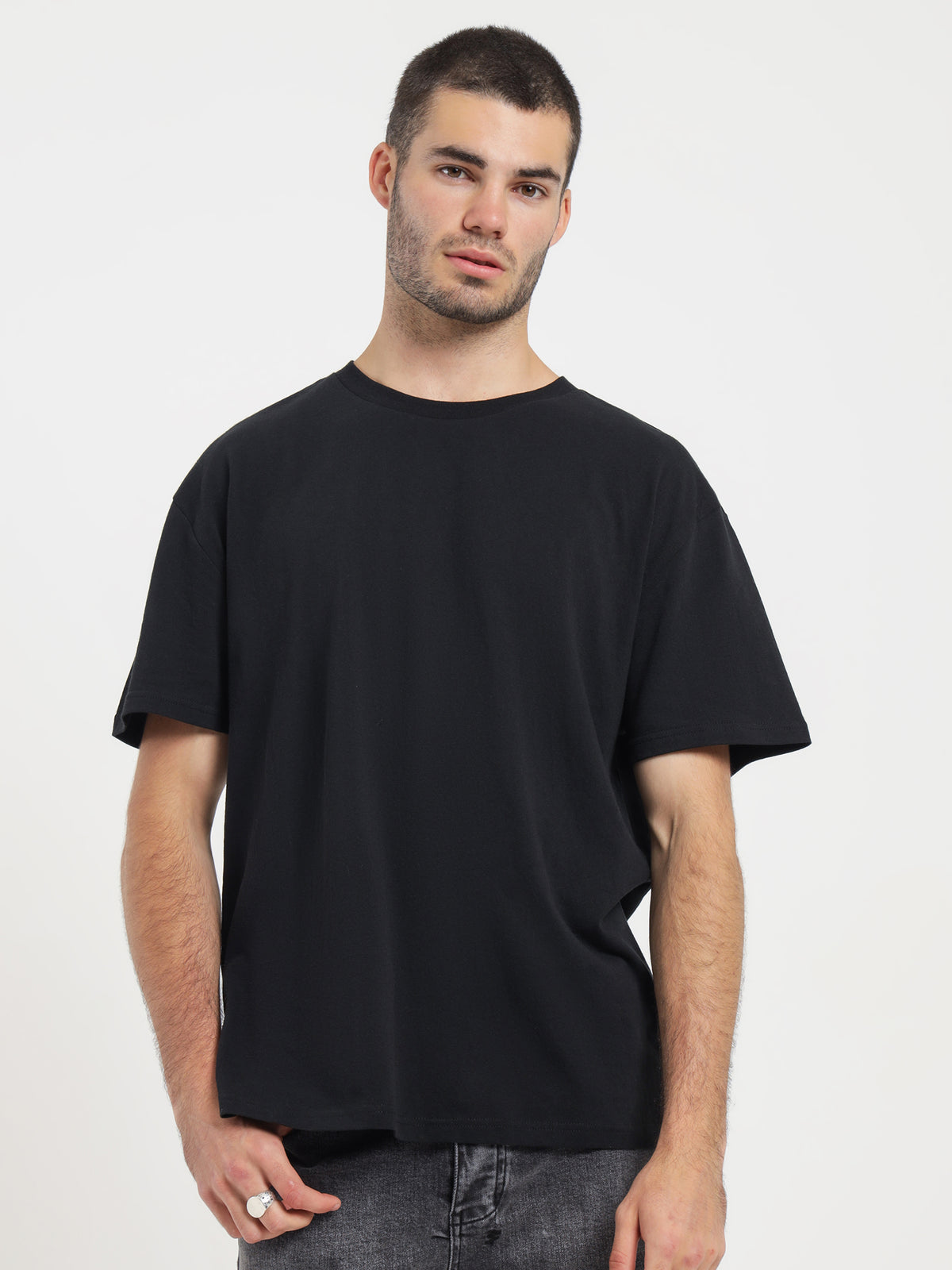 Ksubi 4x4 Biggie Short Sleeve T-Shirt in Black | Black