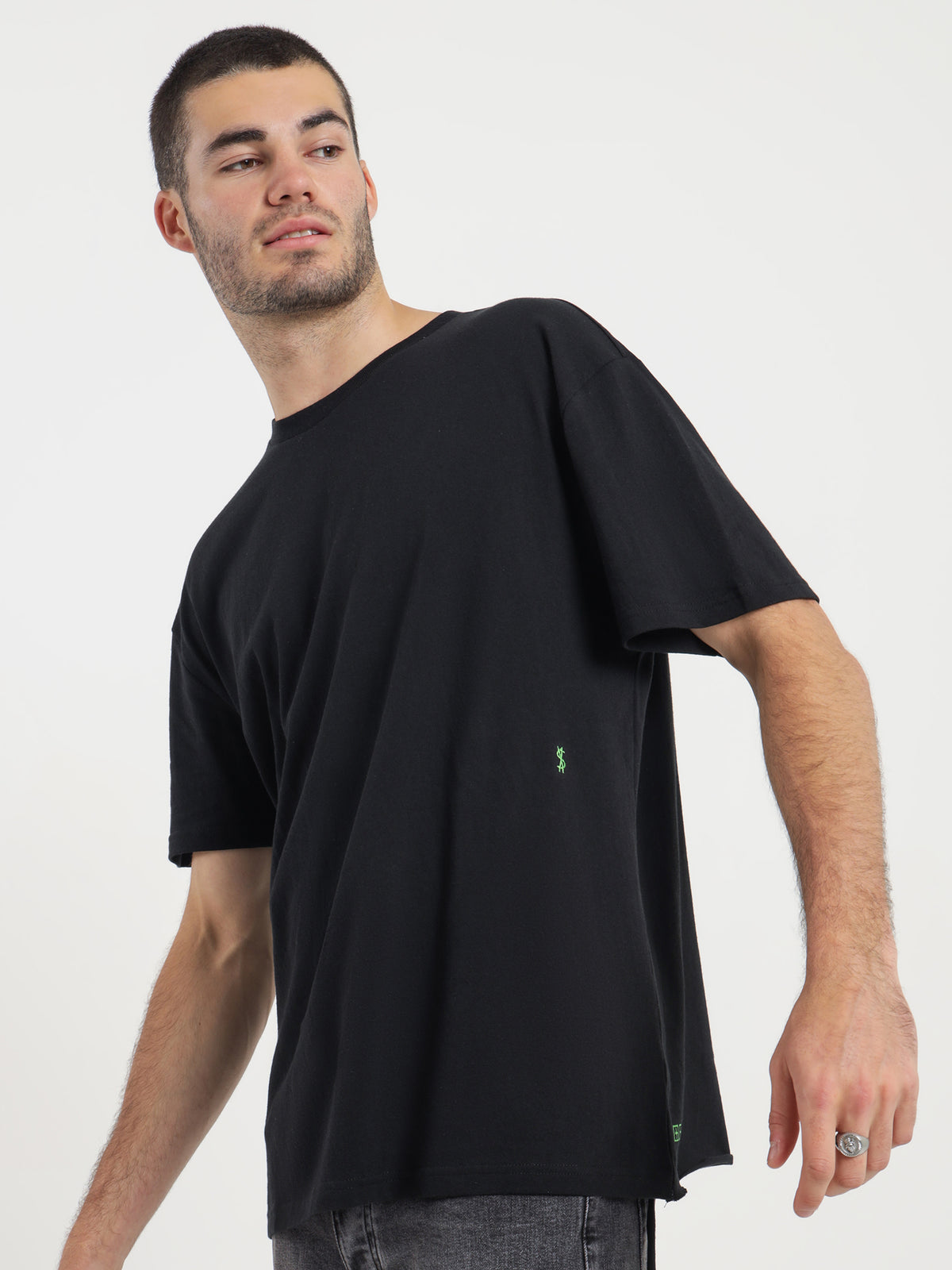 Ksubi 4x4 Biggie Short Sleeve T-Shirt in Black | Black