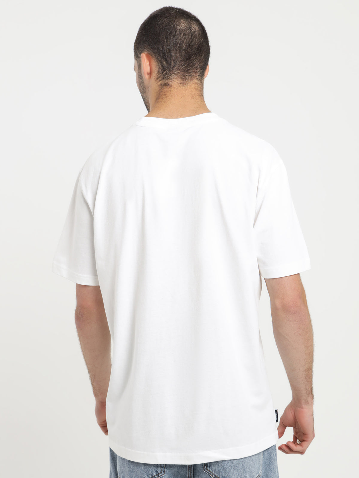 Puma Downtown Logo T-Shirt in White | White