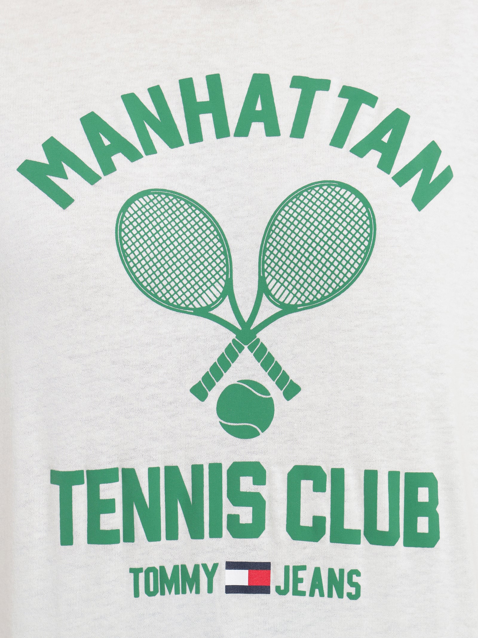 Relaxed Tennis Club T-Shirt in Ecru