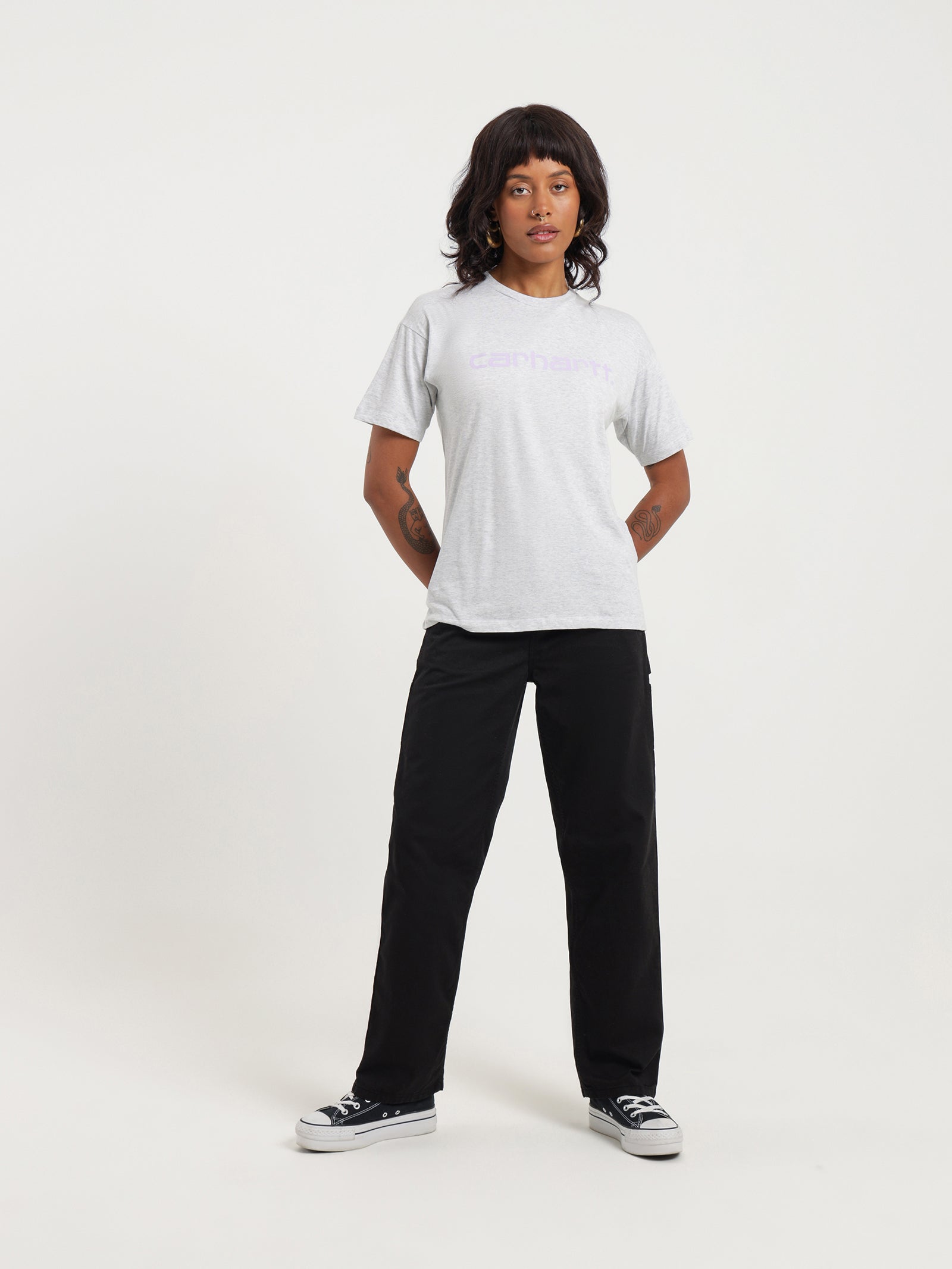 W' Pierce Pants in Black