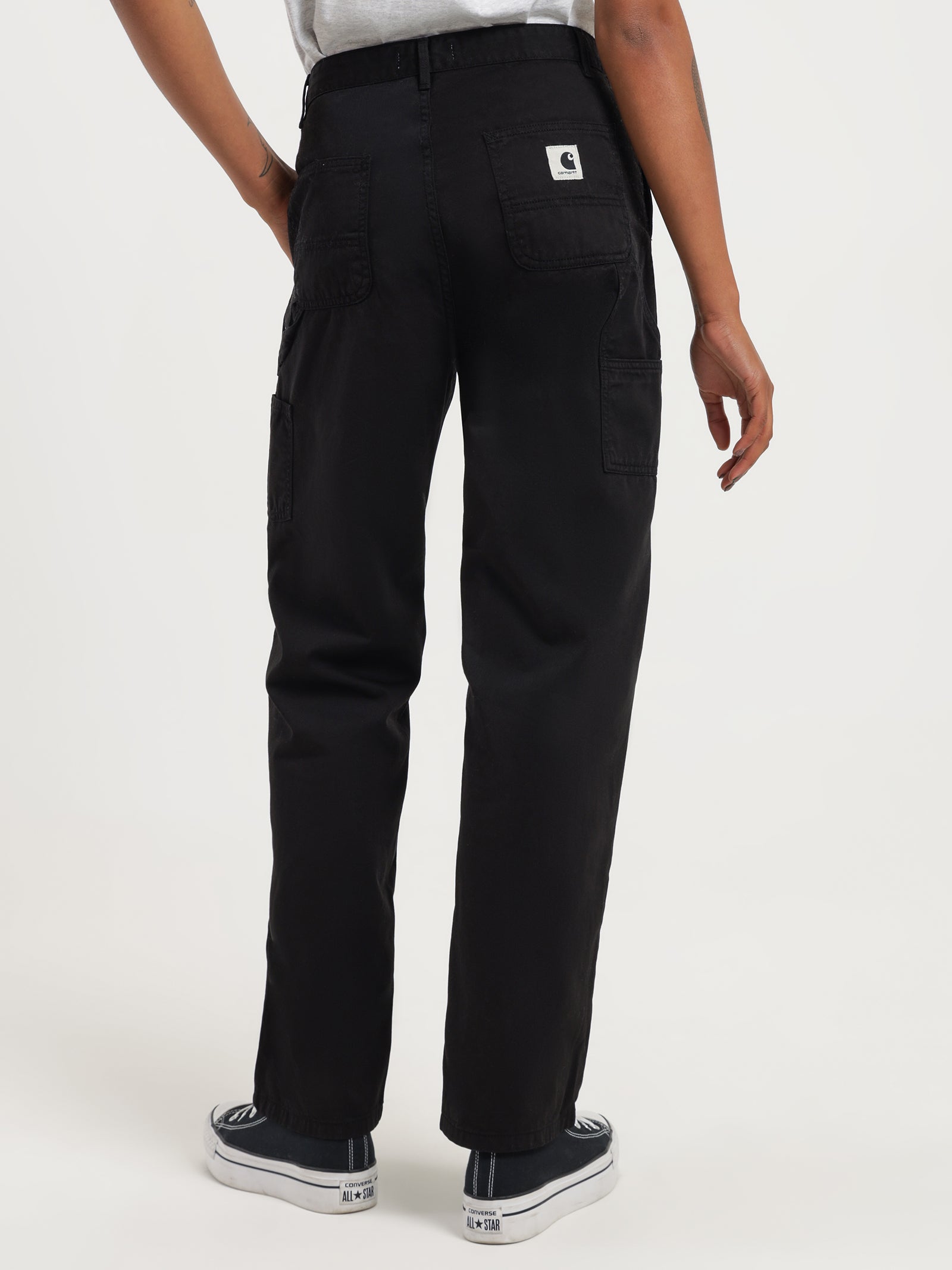 W' Pierce Pants in Black