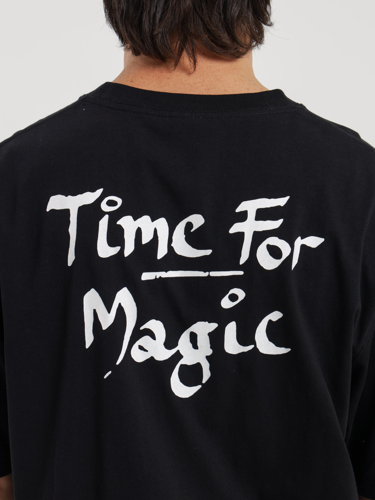 Worship Time For Magic T-Shirt in Black | Black