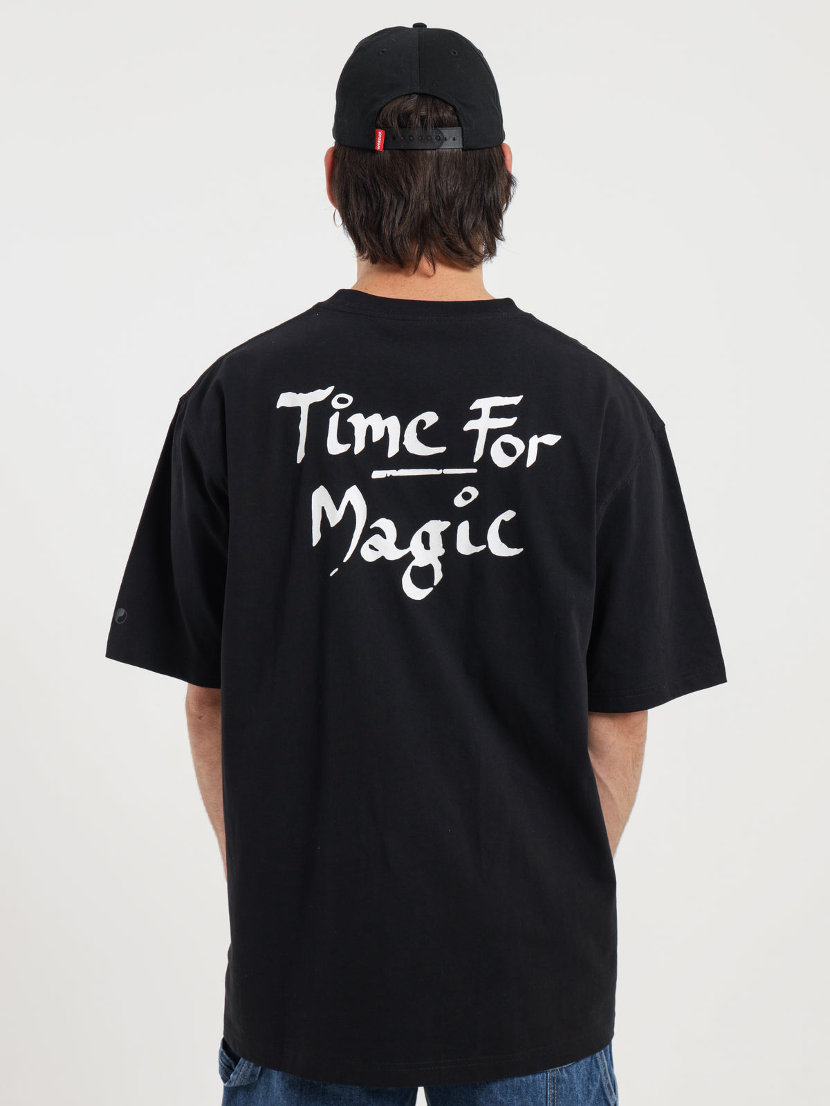 Worship Time For Magic T-Shirt in Black | Black