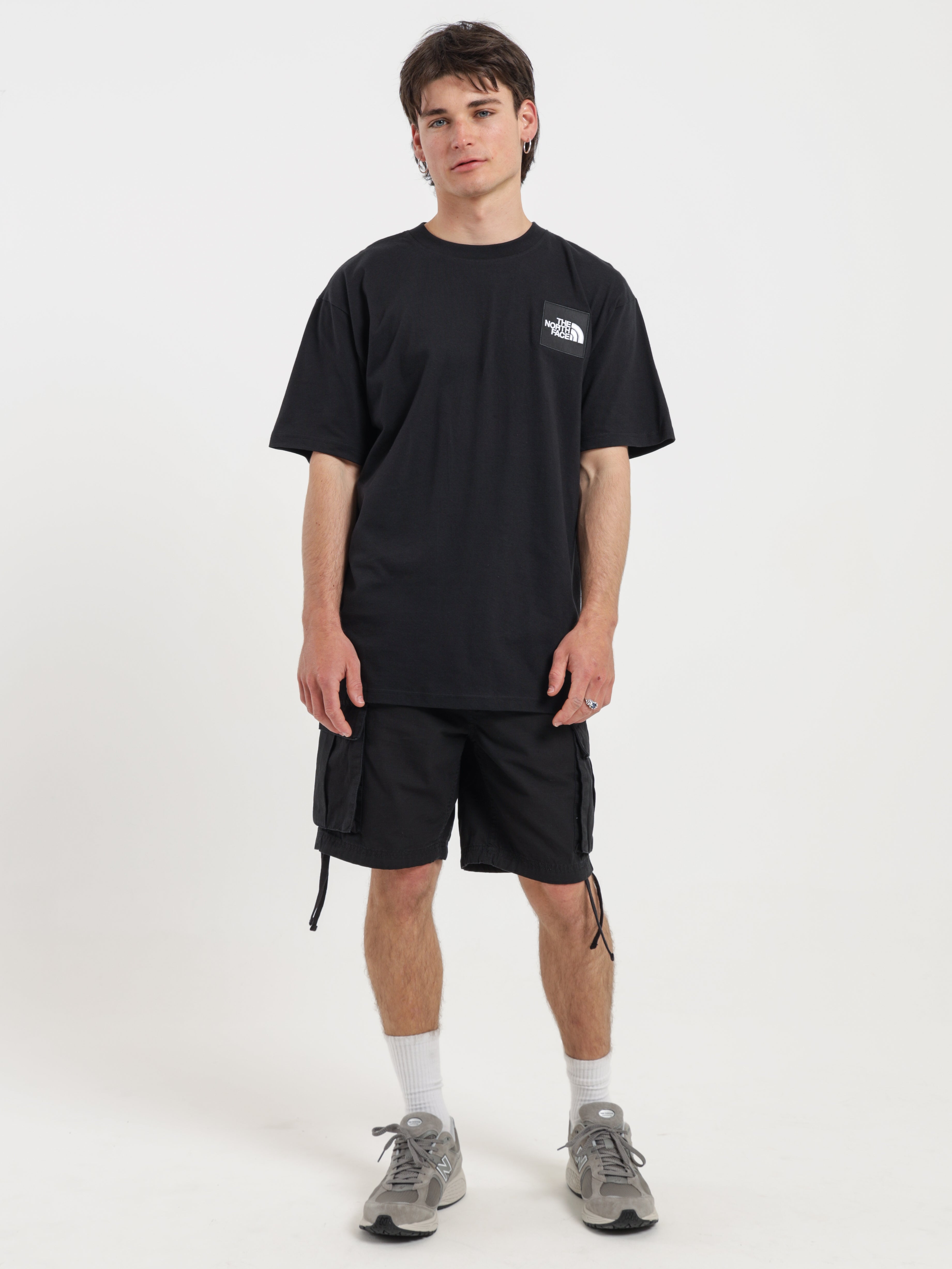 SS Heavyweight Box T-Shirt in Black