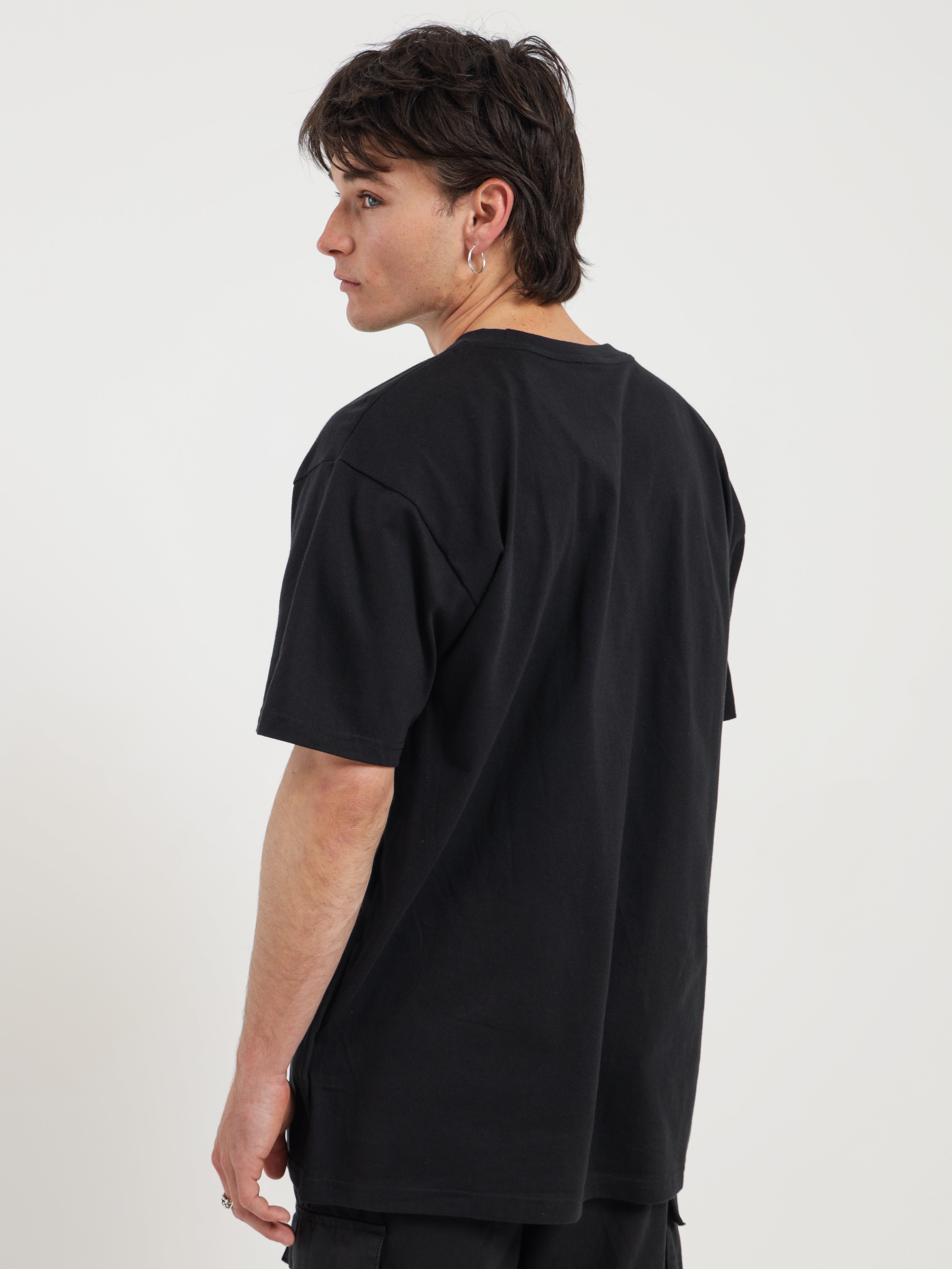 SS Heavyweight Box T-Shirt in Black