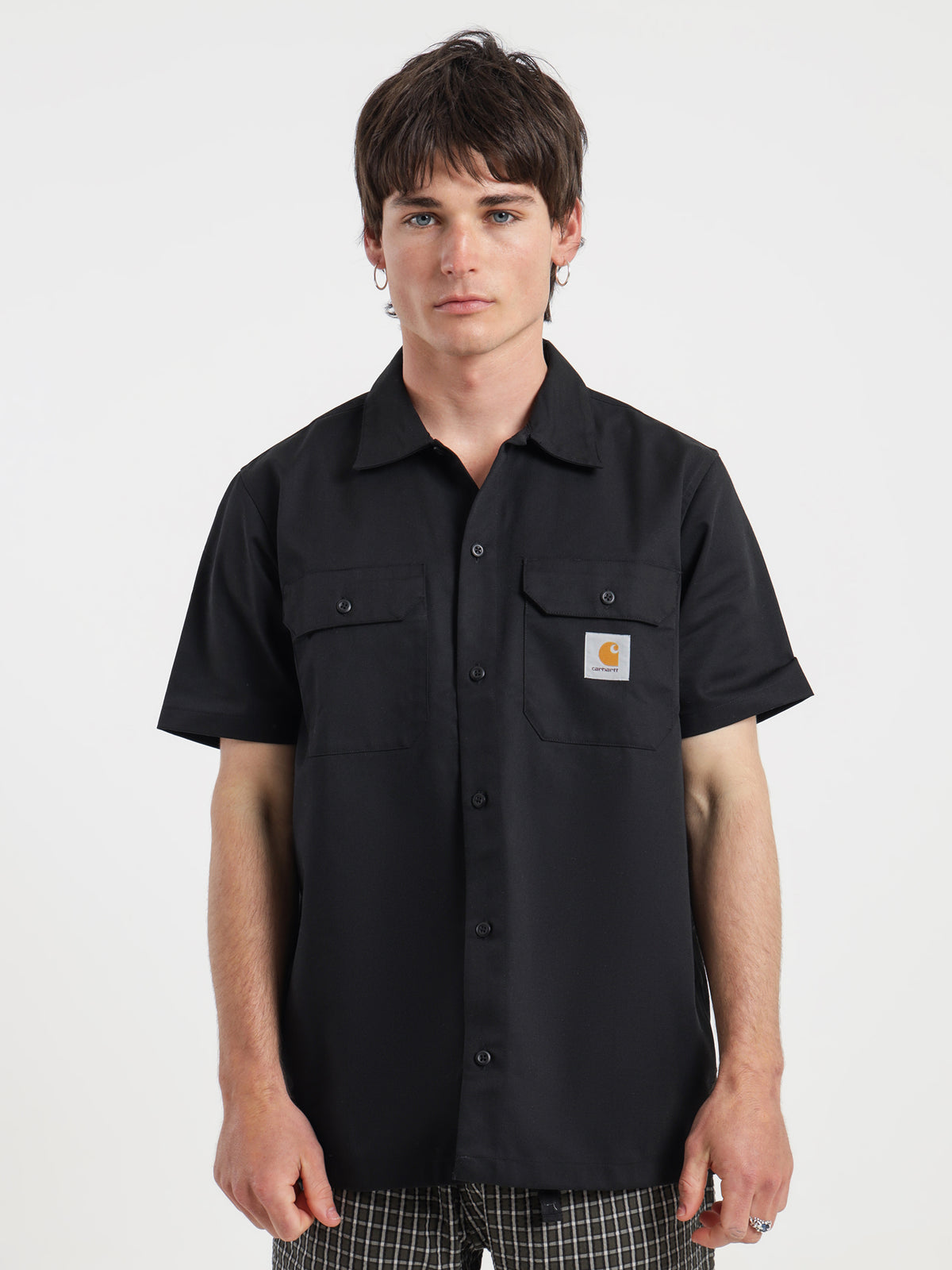 Carhartt Wip Master Shirt in Black | Black