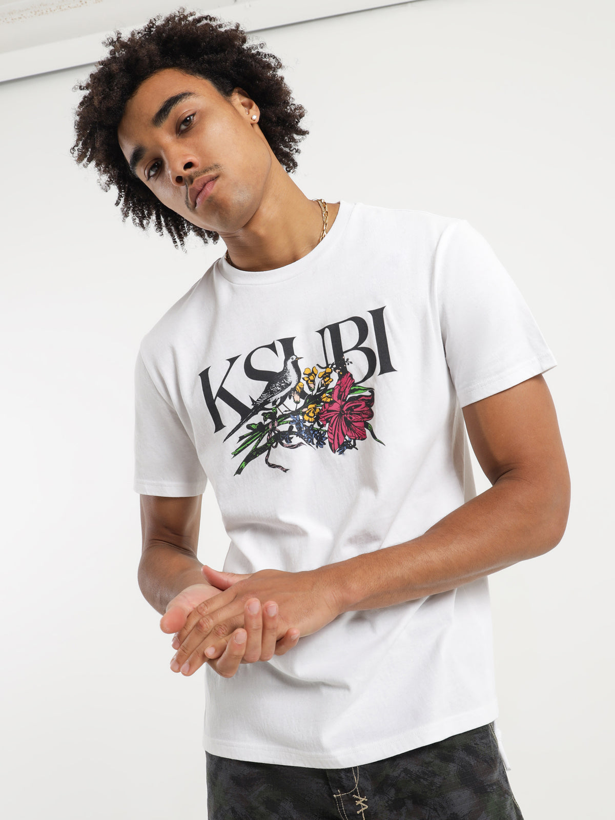 Ksubi Habitat Kash SS T-Shirt in White | White