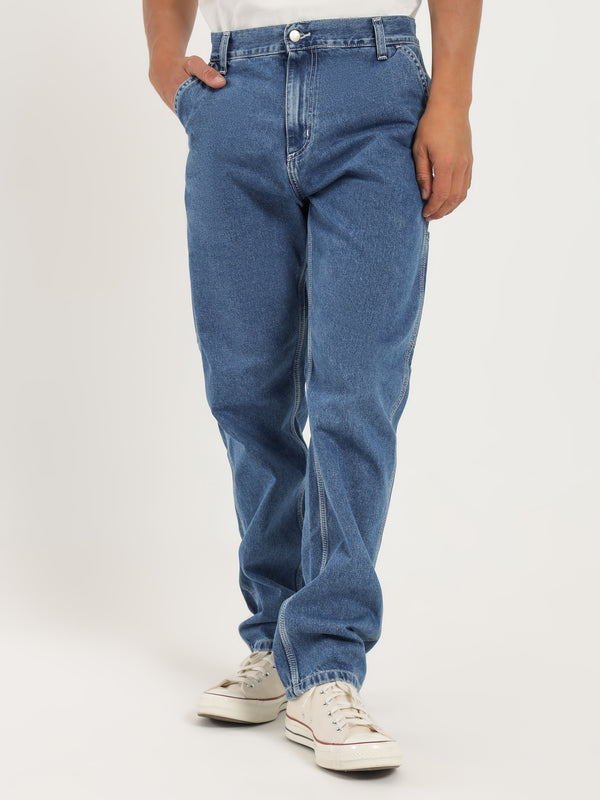 Carhartt wip Ruck Single Knee Jeans in Denim Blue | Glue Store