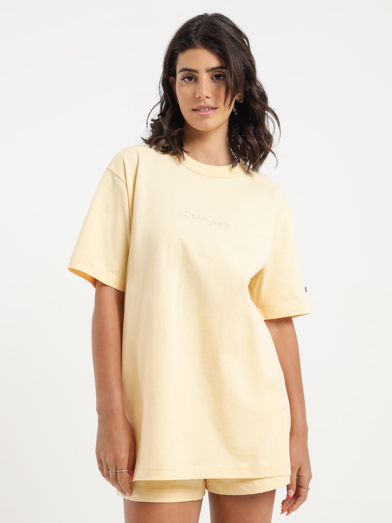 Heritage Oversized T-Shirt in Fraiche Yellow