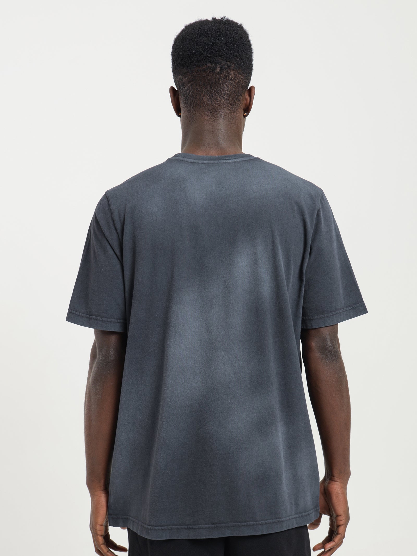 Essentials+ Dye T-Shirt in Charcoal