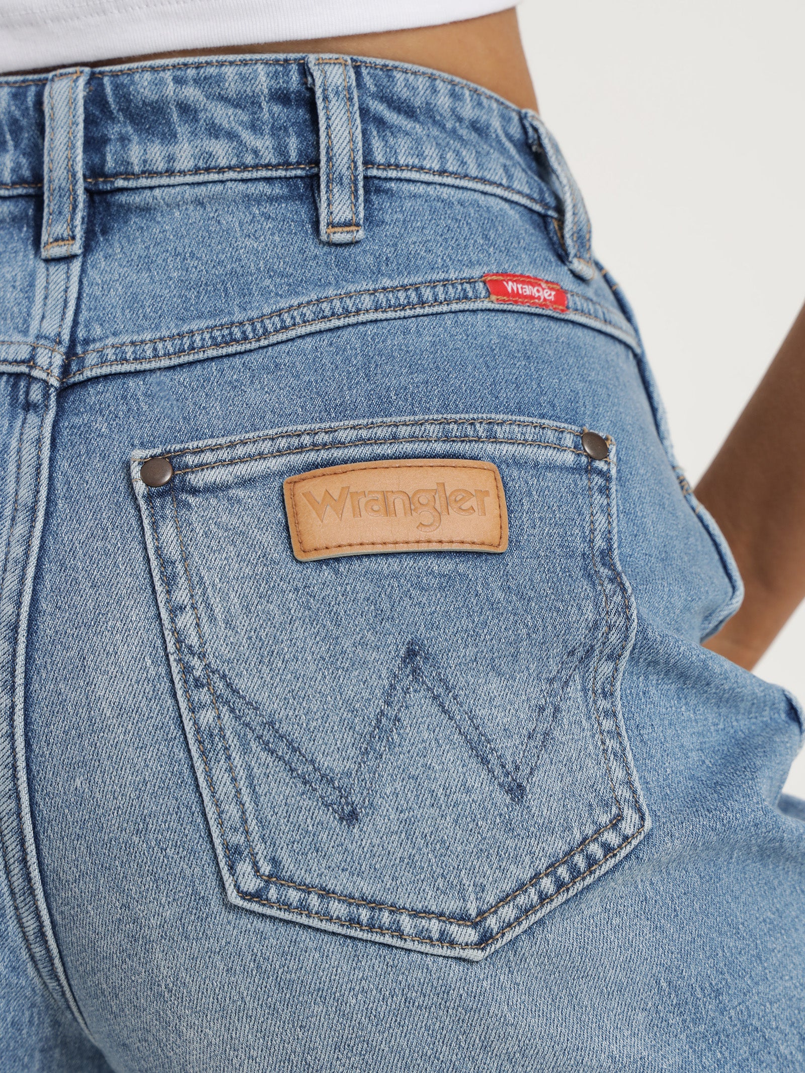 Wrangler Drew Shorts in Coastal Blue Blue | Glue Store