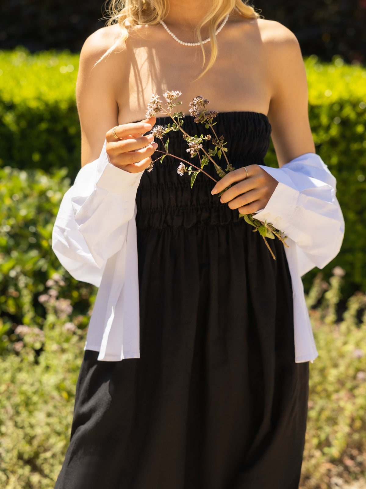 Nude Lucy Zuri Maxi Dress in Black | Black