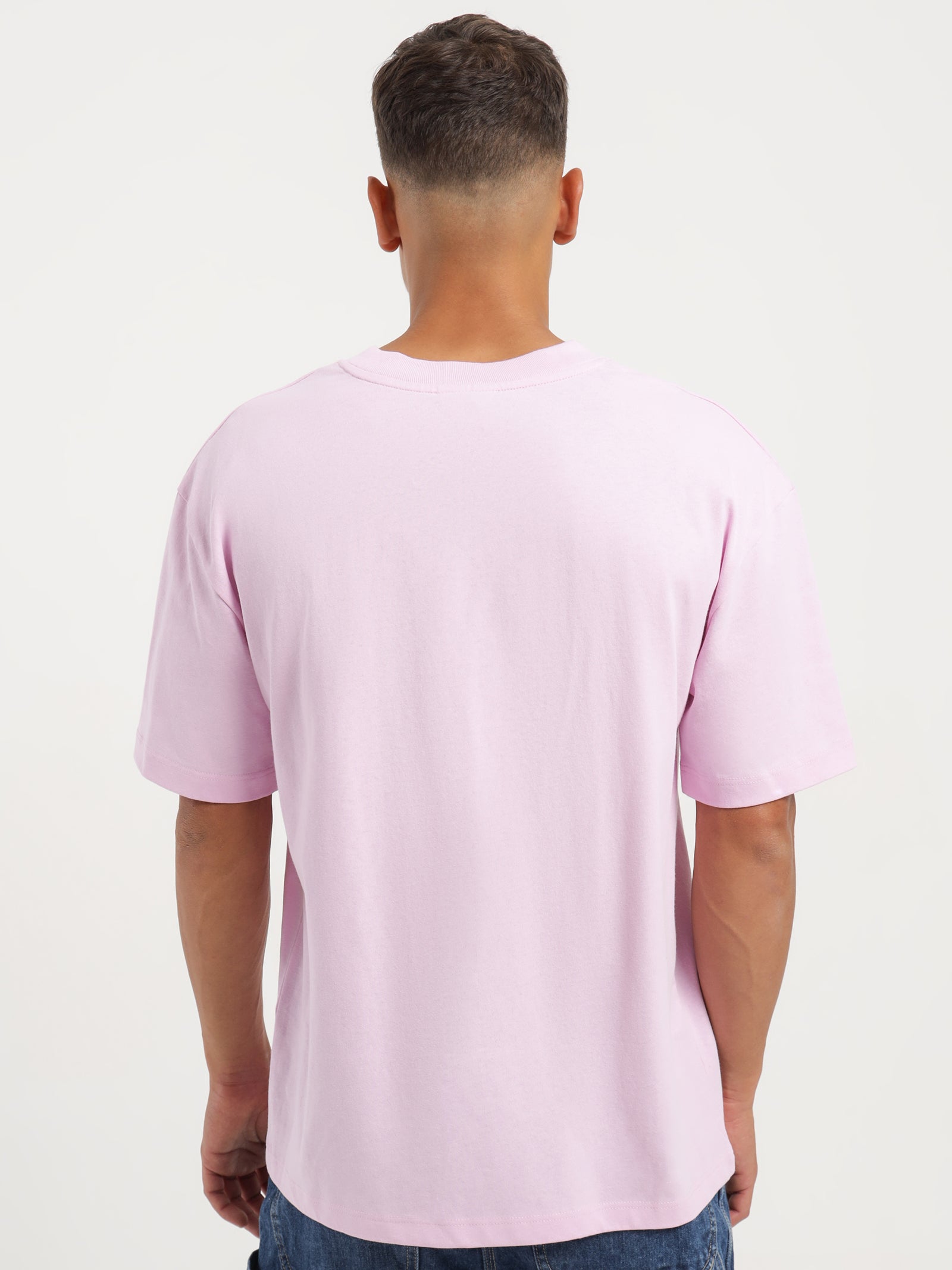 Heritage Cursive Logo T-Shirt in Pink Posy