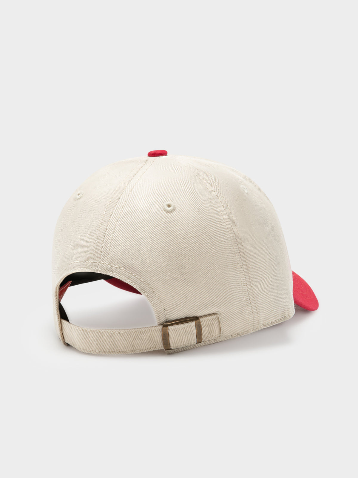 American Needle Happy Coke Ball Cap in White & Red | White/Red