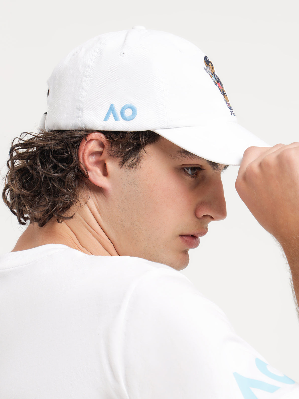 Polo Ralph Lauren Classic AO Sport Cap in White | White