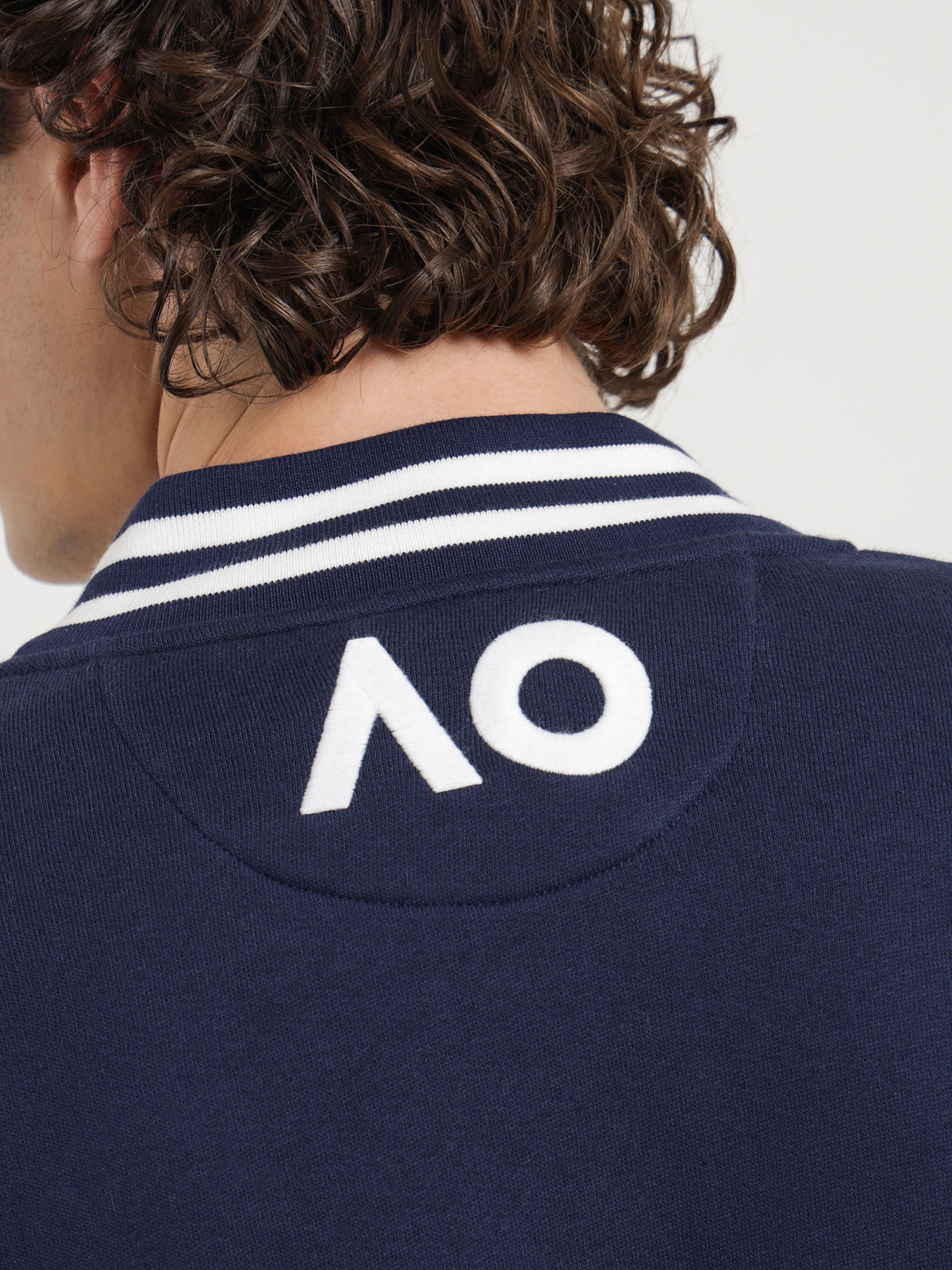 Polo Ralph Lauren AO Long Sleeve Varsity Jacket in Navy | Navy