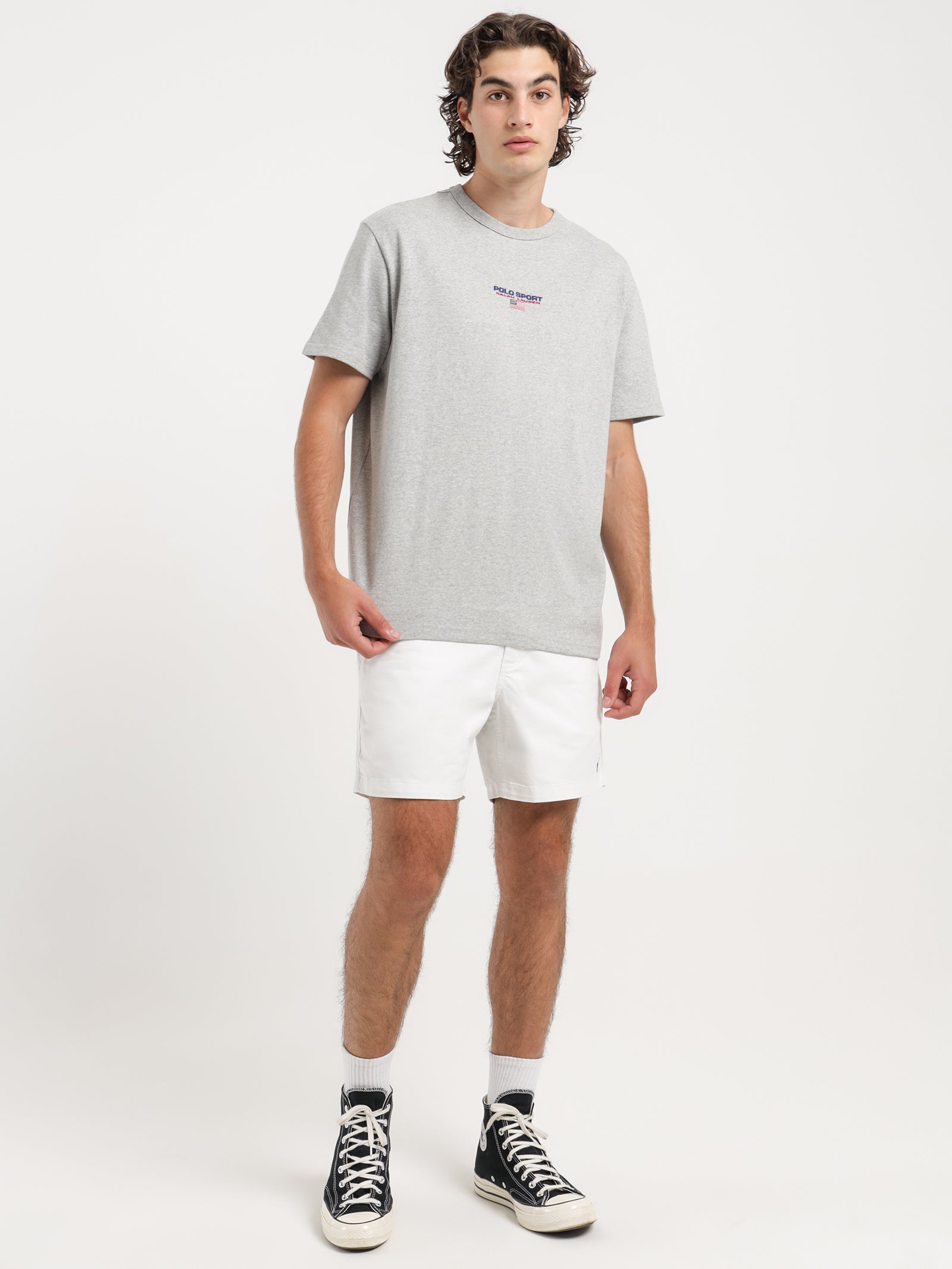 Heavyweight Short Sleeve T-Shirt in Grey