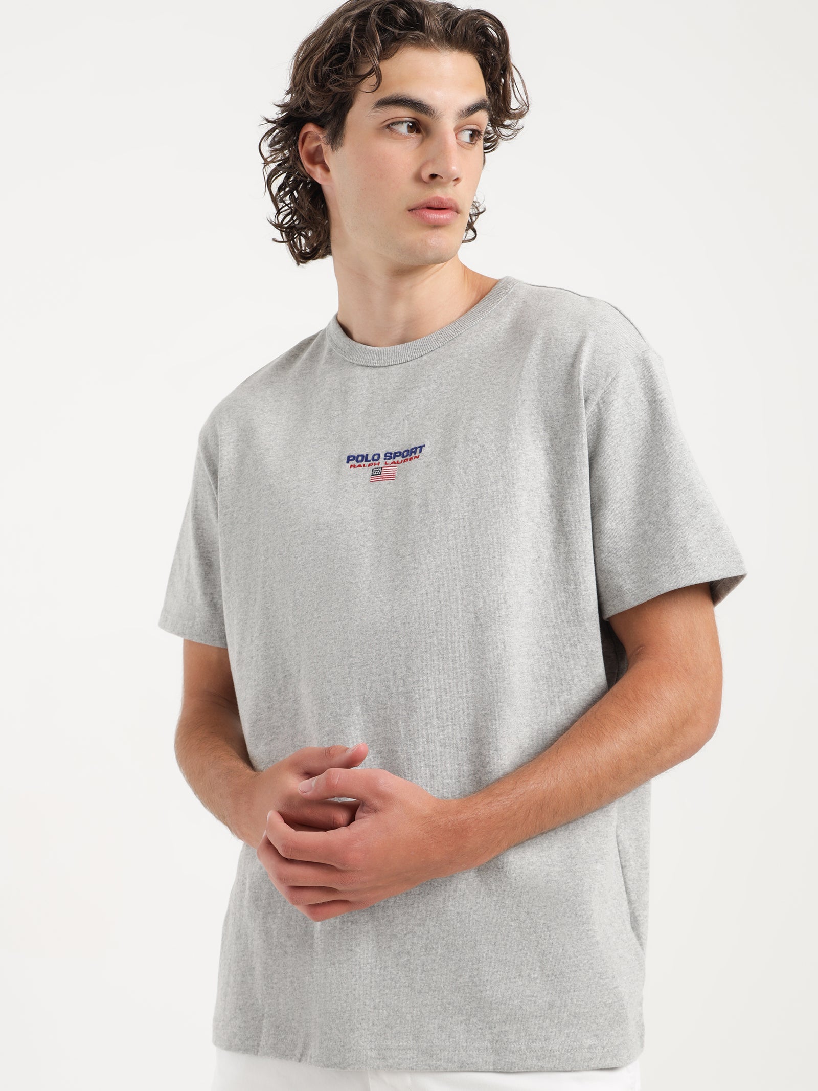 Heavyweight Short Sleeve T-Shirt in Grey