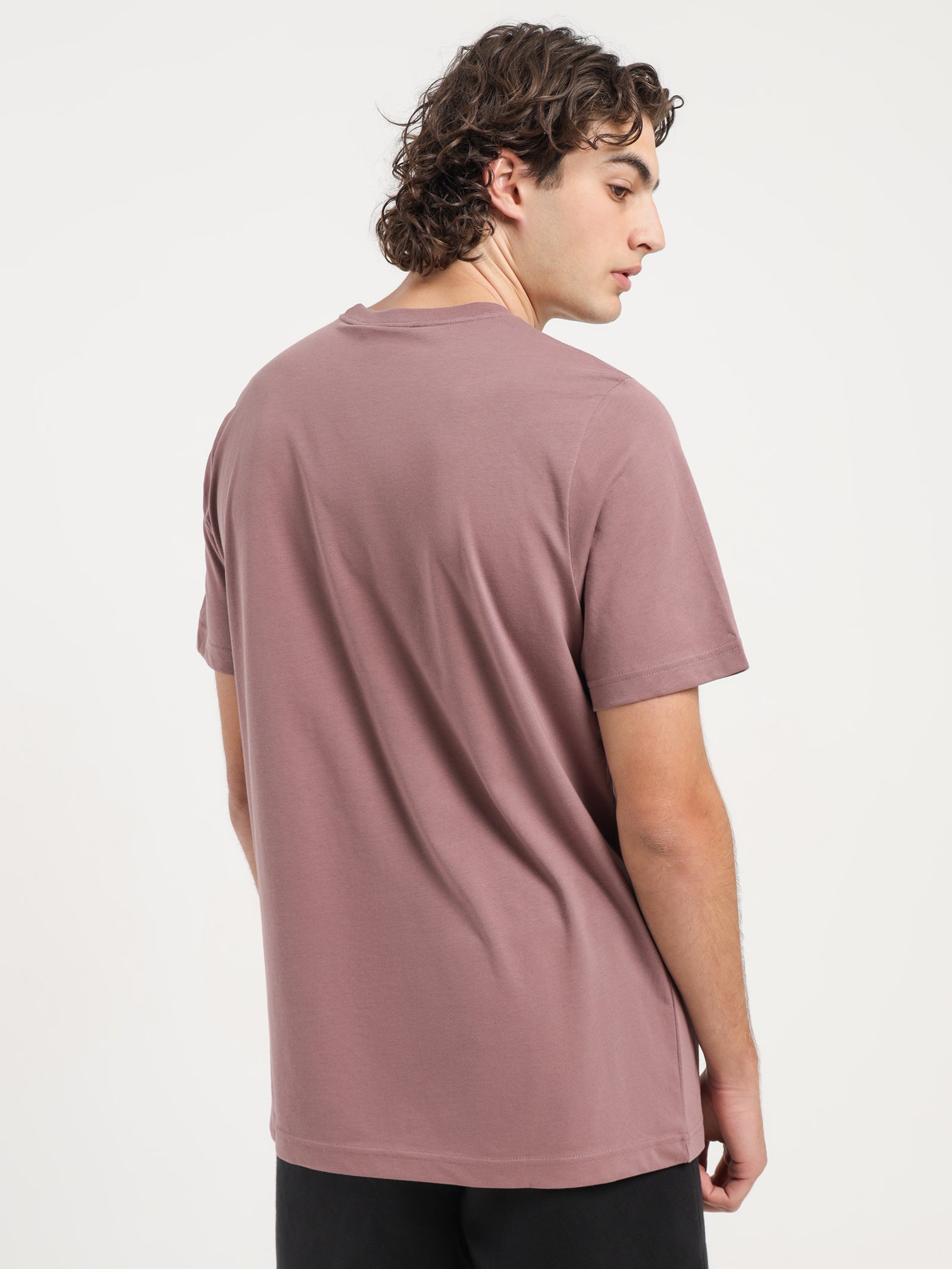 Adicolor Essentials Trefoil T-Shirt in Purple