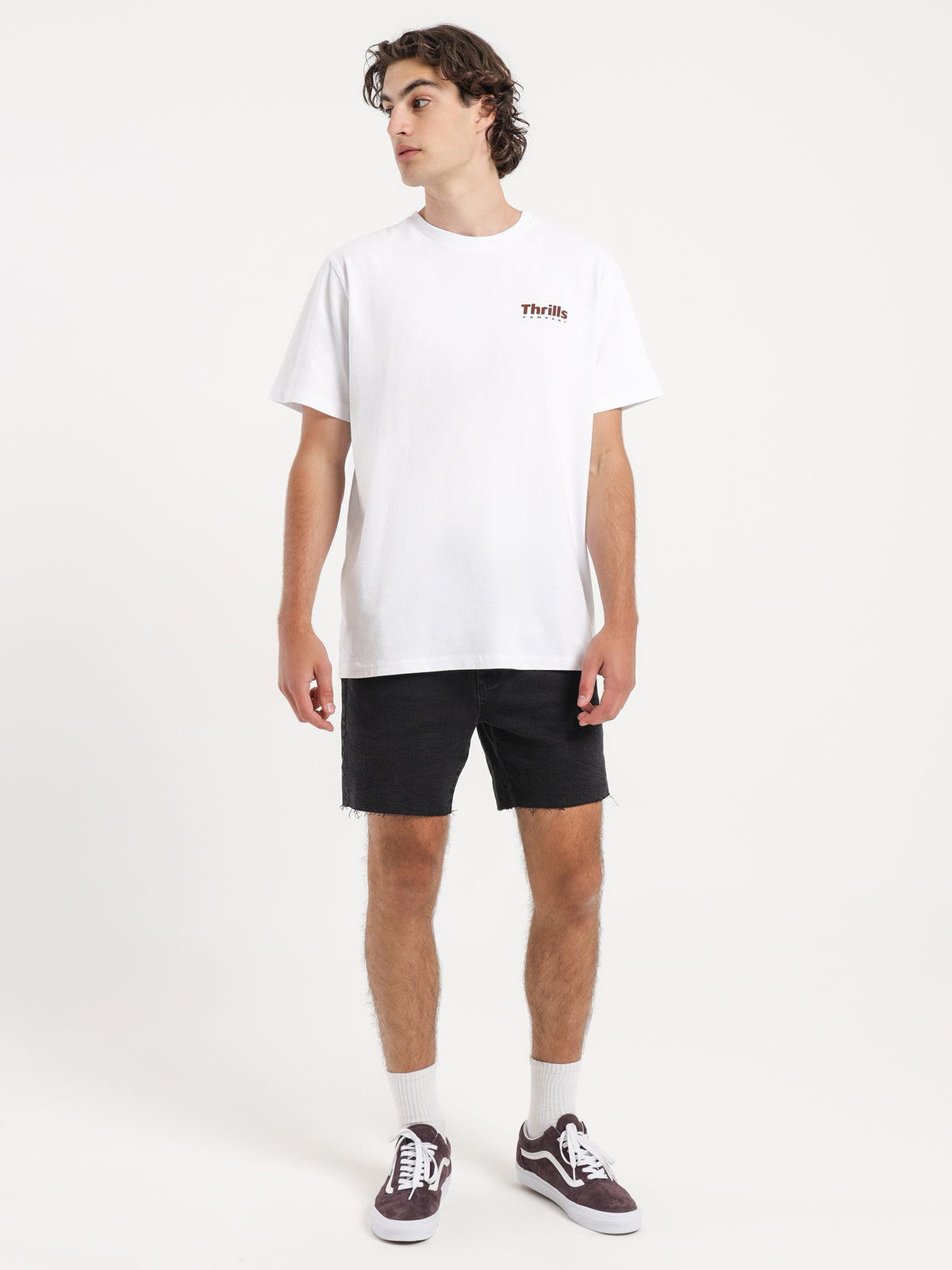 Thrills The Paradox of Paradise Merch Fit T-Shirt in White | White