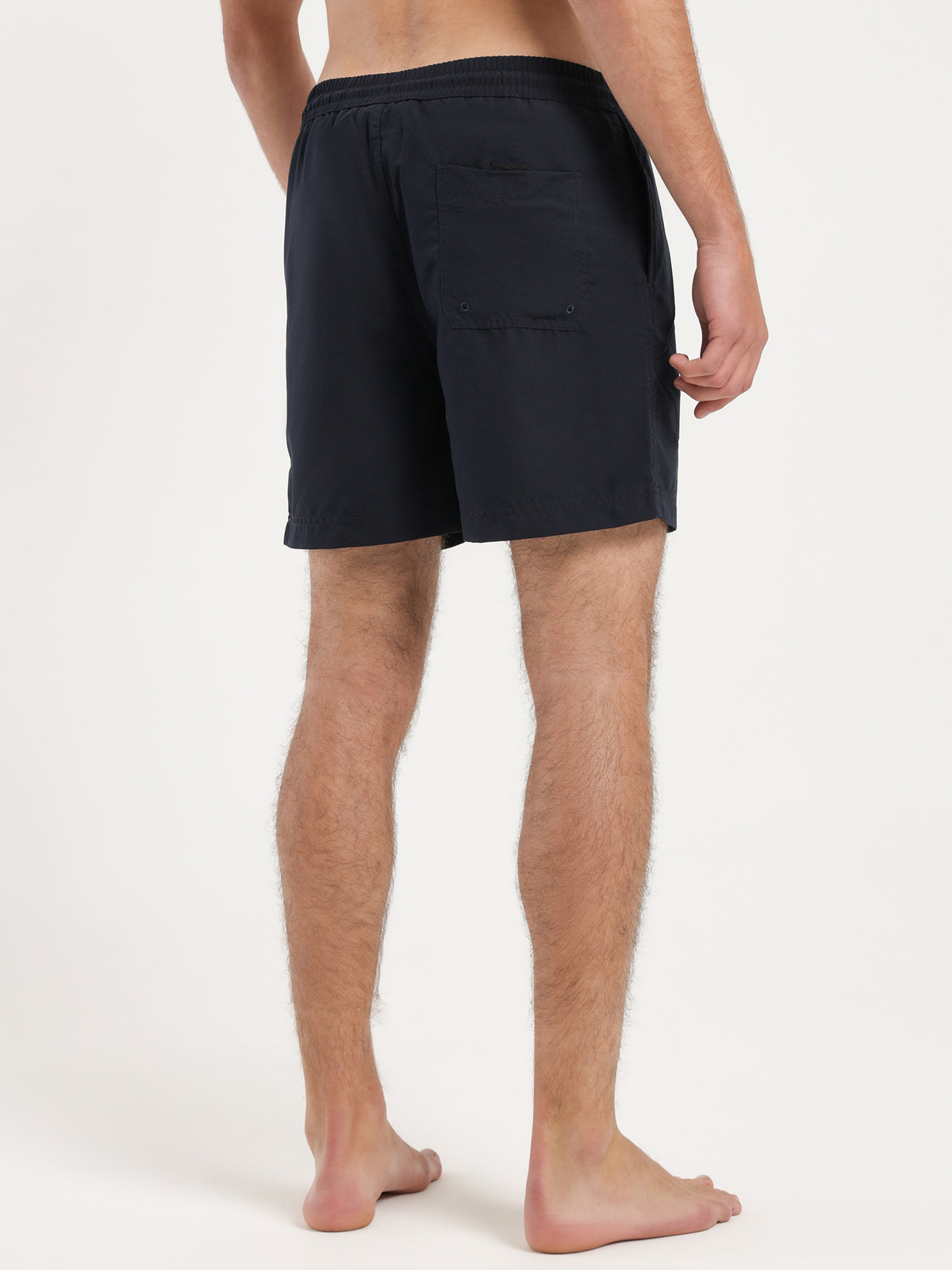 Carhartt Wip Chase Swim Trunks in Navy & Gold | Navy/Gold