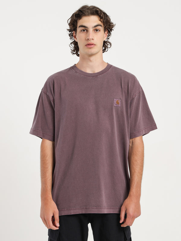 Carhartt wip Short Sleeve Vista T-Shirt in Plum Plum | Glue Store