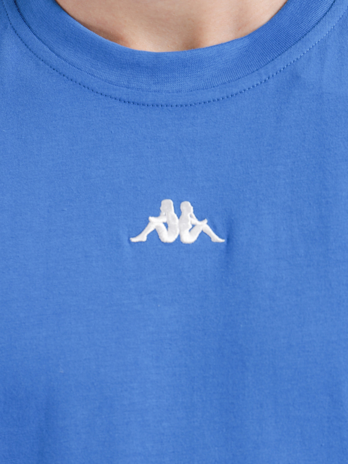 Kappa Authentic Hey T-Shirt in Royal Blue | A00 Blue Royal - White Bright