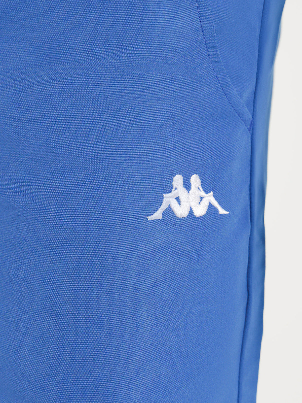 Kappa Authentic Hylon Shorts in Royal Blue | A00 Blue Royal - White Bright